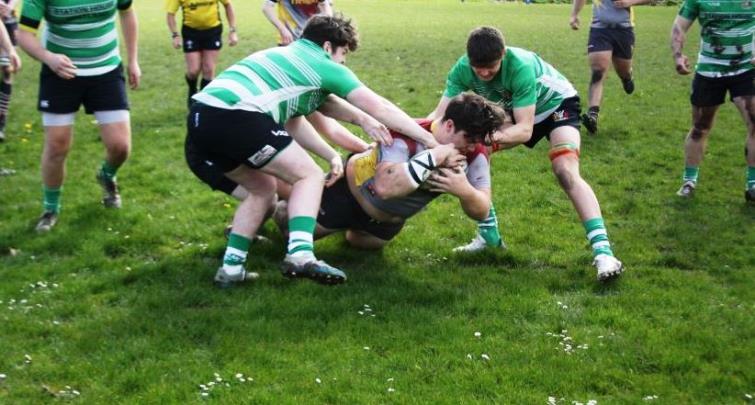 Dan Page - Crymych man of the match with two tries